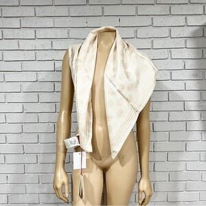 Alexander McQueen Skull Silk Biker Scarf